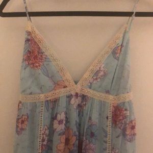 Beautiful Some days  floral maxi dress never worn
